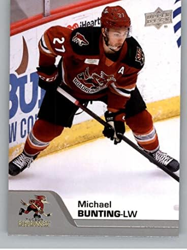 2020-21 Deck superior AHL 74 Michael Bunting Tucson Roadrunners RC ROOKIE HOCKEY Trading Card