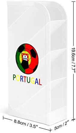 Portugal Soccer Pen Delder Lápis Organizador Armazenamento Mages Copo Copo Arte de Arte Para o escritório Home White