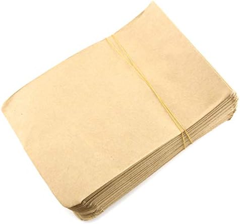 E-Out excelente envelope de semente de 50pcs 5 x 3,5 envelopes de moedas kraft gaco de papel espessa pacotes de sementes multifuncionais