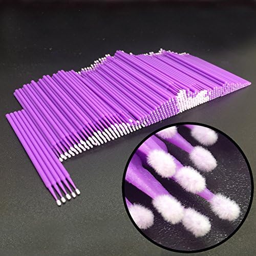 Escova de micro aplicativo descartável Brush dental para extensões orais/cílios Maquiagem 400pcs