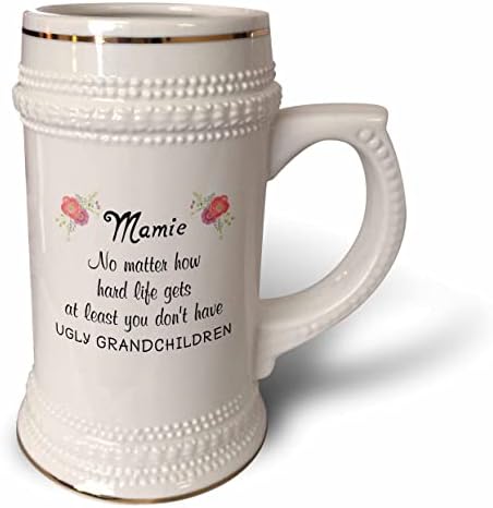 3drose mamie, por mais difícil que a vida fique pelo menos não feia. - 22 onças de caneca