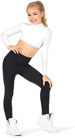 Girls Matte High Waist Dance Leggings N8642MC