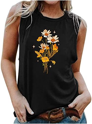 2023 camisetas de verão para mulheres camisas gráficas da lua floral tops com blusas casuais de túnicas de túnicas de túnicas camisetas