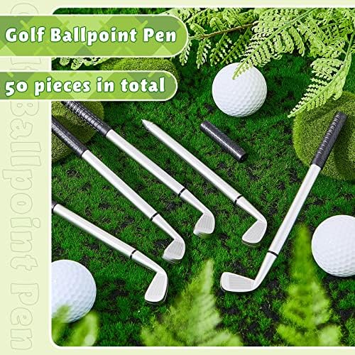 Yaomiao Golf esferográfica caneta mini -golfe Clubes canetas decorativas canetas de golfe esportivas engraçadas Ergonomic Pen