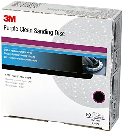 3m 30761 Hookit 334U Purple 6 P600 Grit Limpo Liming Disco,