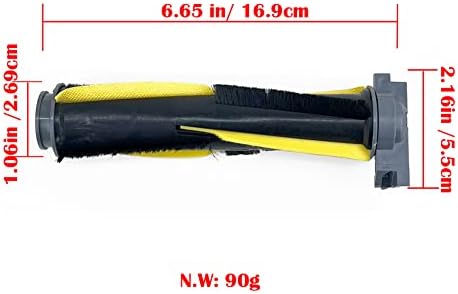 A escova de rolos principal do YTaland para o tubarão IQ Series R101AE R101 AV970 AV993 AV992 ASPUUUM FLIONERS HEPA