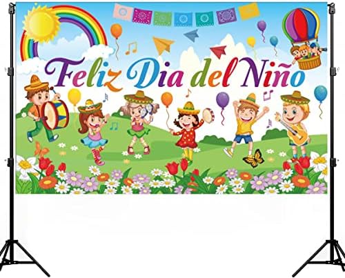 DIA DEL NIño Feliz Dia del Niño Banner Cenário México Cenário do Dia das Crianças Para Crianças Decoração de Crianças,