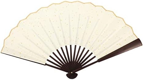 Favomoto 4pcs Rice Papel Dobring Fan embelezes para criar fãs de papel de fã chinês fãs de mão dobráveis ​​fãs de