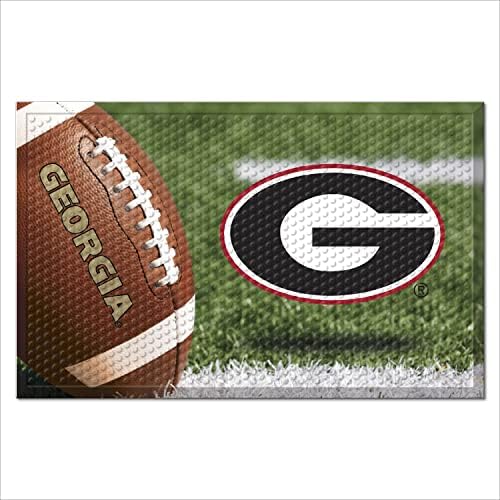 Fanmats 19212 Georgia Bulldogs Borracha Scorper Door Tapete