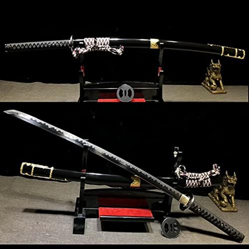 PJXC Made Grind T10 Aço japonês Samurai Katana Tachi Função Função completa Tang Completo