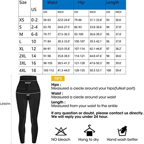 Calça de moletom de sauna hmggdd para mulheres perneiras de altas cintura emagrecedas de moletom de compressão Shaper