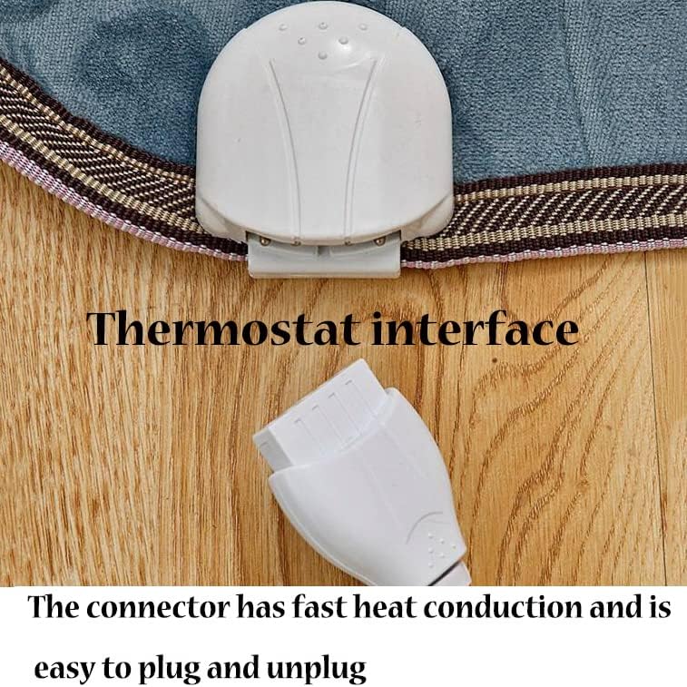 McNuss aquecida no chão, design de padrões 3D, termostato inteligente com função de memória, almofada de aquecimento elétrico