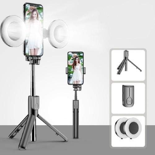 Suporte de ondas de caixa e montagem para Blu G71L - Selfiepod da luz de anel, bastão de selfie braço extensível com