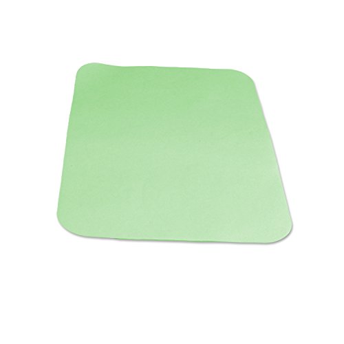 Tampas de protetor de bandeja de papel odontológico Dynarex - descartáveis ​​- 8,25 x 12,25 - verde - 1000 contagem