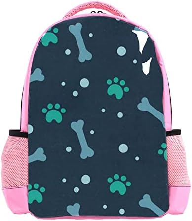 Mochila de viagem VBFOFBV para mulheres, caminhada de mochila ao ar livre esportes mochila casual Daypack, desenho animado adorável animal azul pata