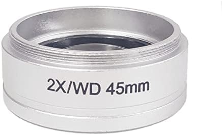 Acessórios para microscópio 0,5x 0,7x 2,0x lente objetiva auxiliar para consumíveis de laboratório de microscópio estéreo 8x-50x