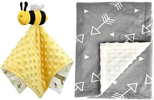 Cobertor de bebê de Boritar+Baby Security Blanket Soft Baby Lovey Unisex Lovey Baby Gifts Para meninos e meninas recém -nascidos