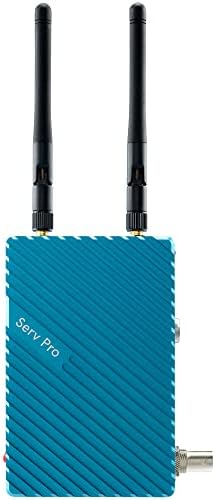 Teradek Serv Pro Pro Wi-Fi Solução de monitoramento de vídeo, transmissão ao vivo no WiFi ou Ethernet em até 10 dispositivos iOS, 3G-SDI/HDMI