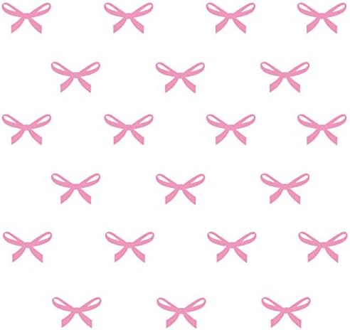 Dxling 48pcs fitas rosa adesivos de parede para crianças quarto princesa menina quarto decalques de parede de arco