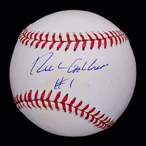 Richie Ashburn 1 assinado autografado ONL Baseball PSA COA AB26240 - Bolalls autografados