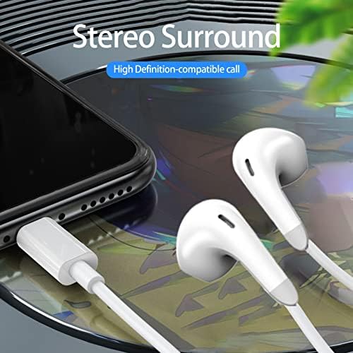 Fones de ouvido com fones de ouvido, fone de jogo de jogos ergonômicos de design com microfone para iOS compatível com o Android