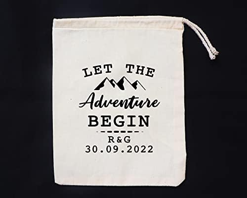 Let the Adventure Begin Kit - Sacos de favor do resgate - Bolsas de emergência - Bacharel Sacos de festa - Sacos de Montanha - Kit de