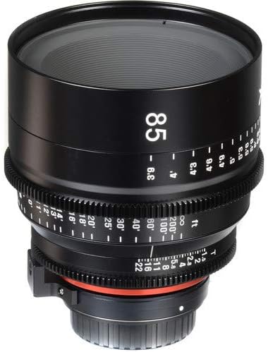 Xeen por Rokinon 85mmt1.5 LENS CINE PROFISSIONAL PARA MICRO 4/3 MOLHO COM ROKINON XEEN 6-LENS CASE