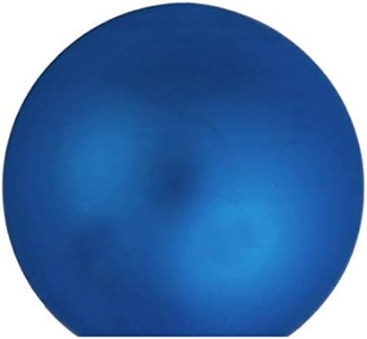 8ct Matte Delft Blue Glass Ball Ornamentos de Natal 3,25