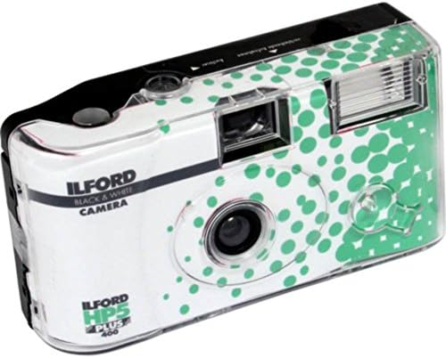 Ilford HP5 Plus Câmera descartável com flash, verde
