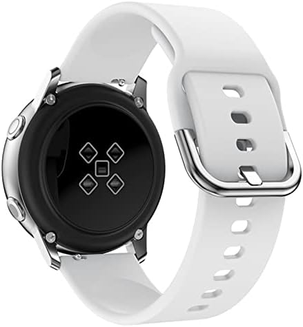 Pulseira de pulseira de 20 mm KDEGK para ticwatch E para Garmin Venu para Freerunner 645 Silicone Smartwatch WatchBand