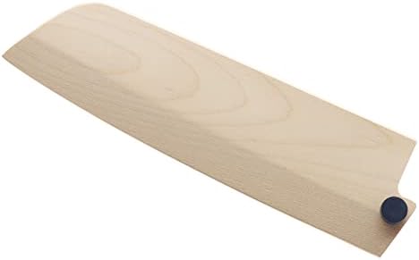 Mercer Culinary Birch Wood Saya Capa Blade Protector para facas Nakiri de 7