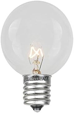 Luzes de novidades incandescentes G30 Globe Substaction Bulbs - bulbos individuais ao ar livre para eventos, festas de férias, pátios