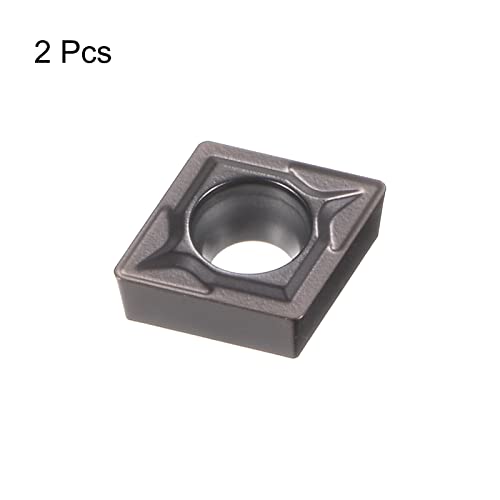 HARFINGTON 2PCS CARBIDE Turn Inserts CCMT060204-MA NZ3308 CNC Torno Indexível Substituição de moagem para o suporte