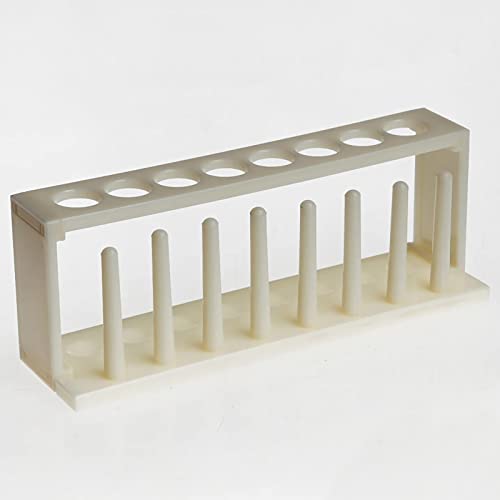 Adamas-beta Testes de teste de plástico porta com pinos de secagem, diâmetro do orifício de 23 mm, 6 orifícios