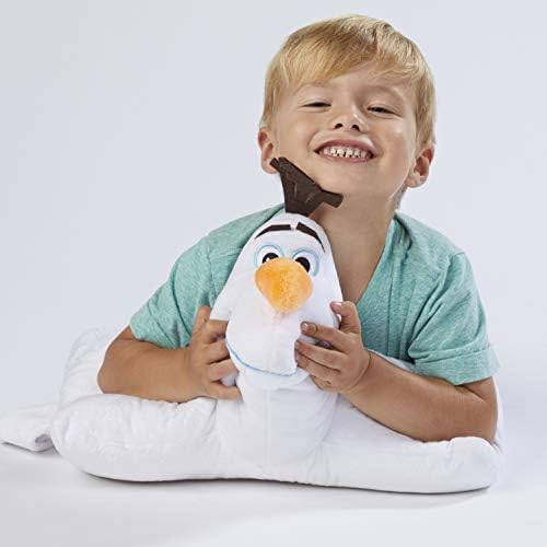 Travesseiro animais de estimação Disney Frozen II Olaf Snowman de pelúcia de pelúcia de animais de pelúcia