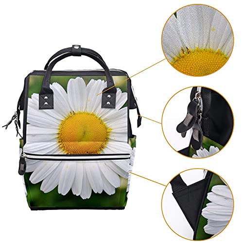 Bolsas de fraldas florais Backpack Mummy Backpack de grande capacidade Bolsa de enfermagem Bolsa de viagem para cuidados