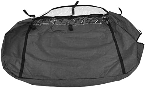 Saco de vestuário pendurado 600D Oxford Ploth Clear Zipper Roupas Tampa de armazenamento para capa de viagem ao armário