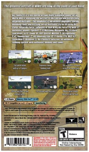 Conflitos aéreos: ases da Segunda Guerra Mundial - Sony PSP