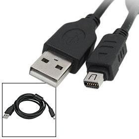 Substituição de cabos mestre CB-USB5 / CB-USB6 Cabo USB para câmera Olympus