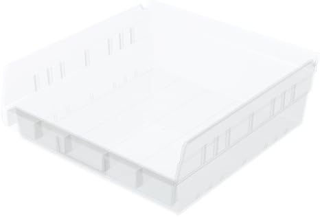Akro-Mils 30170 Caixa de plataforma de ninho de plástico, Clear,