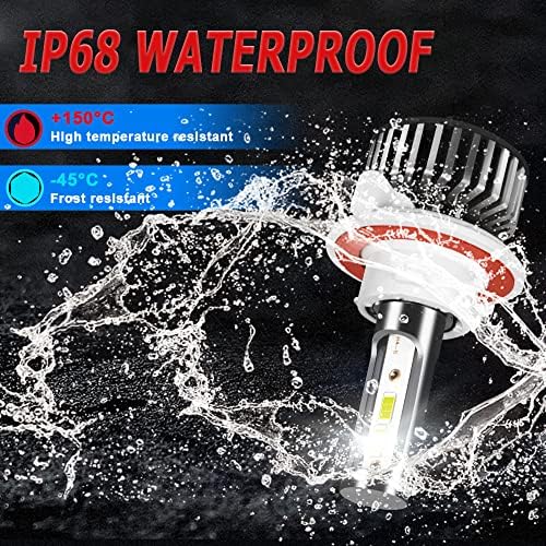 IHNZCB PARA FORD ESCAPE 2008 2009 2010 2012 2012 Bulbos de farol de LED Combo H13 9008 Alta Baixo Bulbos de faróis de feixe duplo + 5202 Lâmpadas de nevoeiro LED kit de lâmpadas, 6000k White, 4pcs LED BULBS