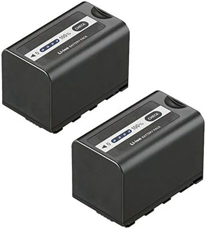 KASTAR 2-PACK AG-VBR59 Substituição de bateria para panasonic ag-vbr59 ag-vbr59g, ag-vbr89 ag-vbr89g, ag-vbr118 ag-vbr118g bateria, câmera de câmera de câmera de câmbio 4K 4K 4Sonic HC-X2, HC-X20 Panasonic HC20 4K 4K
