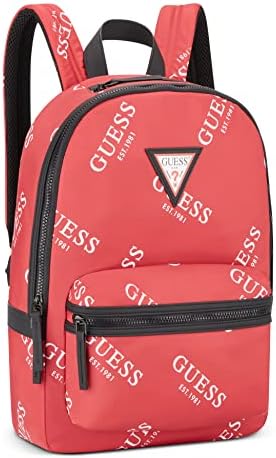 Adivinhe Backpack do logotipo Originals, vermelho
