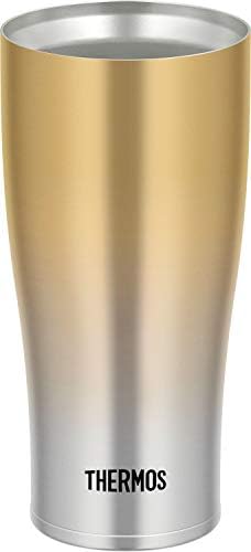 Thermos JDE-421C GD-FD Vacuum Isoled Tumbler, 14,2 fl oz, Gold Fade