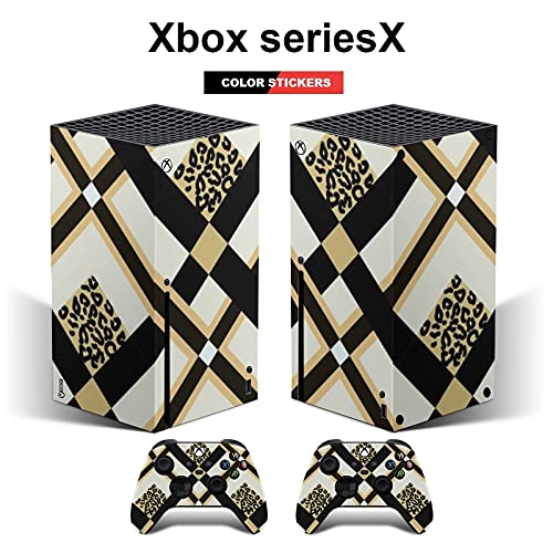 Caixa de proteção contra adesivos de capa do controlador Xbox Seriesx, geometria xbox sériex pacote completo pacote de pacote de proteção