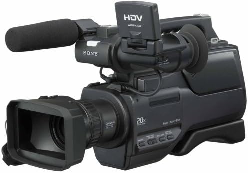 Sony HVR-HD1000U MINIDV 1080i Camecorder de alta definição com zoom óptico de 10x