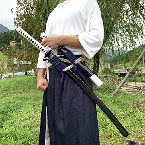 Faca Glw Japanesa Samurai Black Sword Set Tang Completo