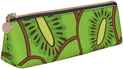 AllGobee Lápis Case Green-Kiwi-Pattern Caso Caso Caso de Papelaria Bag Escola Organizador do escritório da faculdade
