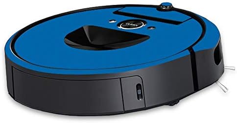 MightySkins Skin Compatível com o vácuo do robô IroBOT Roomba i7 - azul sólido | Tampa protetora, durável e exclusiva do encomendamento