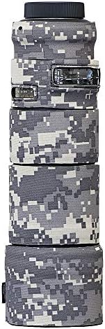 Lenscoat Capa de camuflagem de neoprene Proteção à tampa da tampa Sigma 150mm Macro f2.8 ex DG OS HSM APO, Forest Green